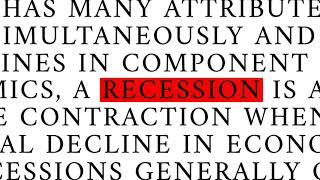 What is a Recession RF3 [upl. by Deehahs646]