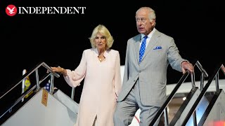 Live King Charles and Queen Camilla arrive in Samoa [upl. by Nirred101]