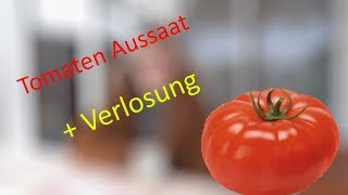 Tomaten Aussaat  Verlosung [upl. by Damal]