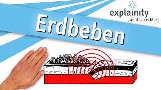 Erdbeben einfach erklärt explainity® Erklärvideo [upl. by Atter]