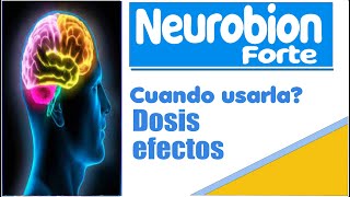 NEUROBION FORTE vitaminas b para que sirve precauciones complejo b [upl. by Alyehs]