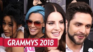 Grammys 2018 Red Carpet [upl. by Brader]