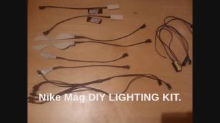 Nike Mag DIY Lighting Kit Air Mag Replica Lighting For Shoe Customs [upl. by Cohlier424]