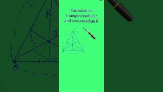 Find Circumradius R and inradius r [upl. by Sidonius]