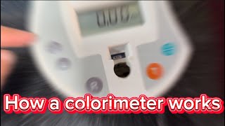 HOW DOES A COLORIMETER WORK A CHEMISTRY TEACHER’S GUIDE [upl. by Nyrret]