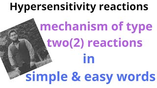 hypersensitivity reactions type two 2 cytotoxic reactions by Dr uut in English made very easy [upl. by Aehcsrop]