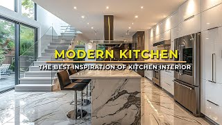 The Best Modern Kitchen Interior and Dining Table Inspiration [upl. by Aremaj707]