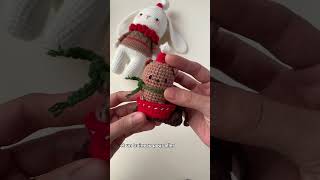 Coffret crochet « Lapin de Noel » de Khuc Cay [upl. by Aysab188]