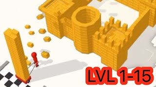 Brick Builder  LVL 115  Gameplay Walkthrough [upl. by Pahl]