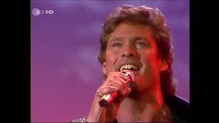 David Hasselhoff Looking for Freedom 1989 Wetten Dass HD [upl. by Atterehs569]