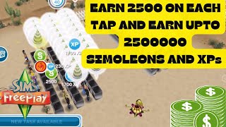 Sims freeplay cheats  Earn 100000 Simoleons and lifestyle points from cake farm [upl. by Emlynne765]