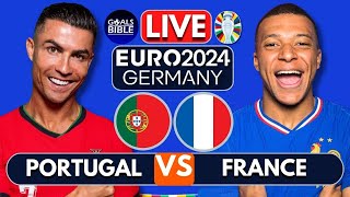 🔴PORTUGAL vs FRANCE LIVE  EURO 2024  Full Match LIVE Today [upl. by Padget]