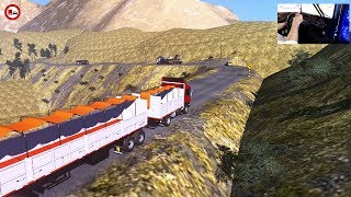 ETS2 mods Scania P310 Argentino RUTAS EXTREMA DE PERU trailer Helvetica 2017 134 [upl. by Acinyt]