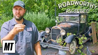 This 1928 Ford Model A Hasnt Run in Over 60 Years  Roadworthy Rescues [upl. by Wiseman41]