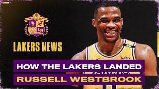 How Russell Westbrook Became A Laker LeBron And Davis Changing Positions [upl. by Illah]