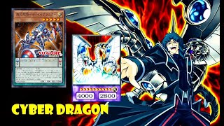 YGOPRO Cyber Dragon YuGiOh Deck2024Disablaster the Matchless Turret INFO [upl. by Gawlas277]