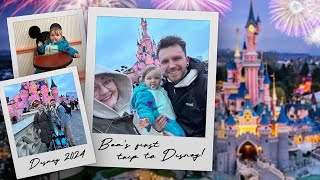 FIRST family Disneyland Paris trip Feb 2024 [upl. by Leugim]