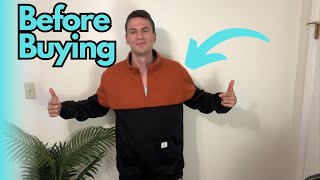 JMIERR Quarter Zip Sweatshirt Review [upl. by Anav]