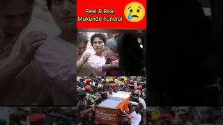 Reel amp Real Mukunde Vardarajan Funeral ll Reel amp Real Indu Rebecca Varghese ll Amaran [upl. by Siaht]