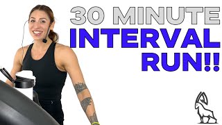 Burn Fat and Boost Endurance 30Minute Interval Treadmill Workout [upl. by Ackerman119]