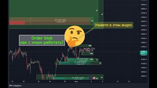 Как работать с order block ТОП индикатор [upl. by Ailak819]