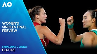 Womens Singles Final Preview Sabalenka v Zheng  Australian Open 2024 [upl. by Oirram]