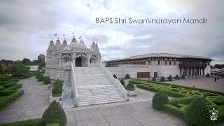 BAPS Shri Swaminarayan Mandir London Neasden Temple [upl. by Amsirak]