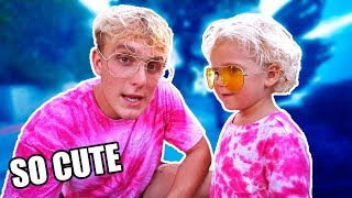 MEETING THE MINI JAKE PAUL [upl. by Sandye108]