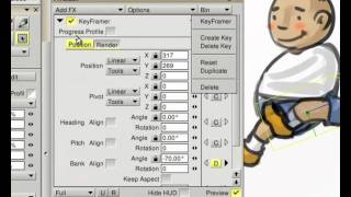 TVPaint Animation教程  拼貼動畫Cutout animation的製作2 [upl. by Deb]