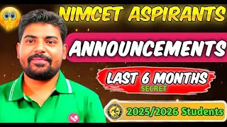 NIMCET 2025 New Batch Announcement with Offers  6 Month Preparation for NIMCET and CUET [upl. by Nobel200]