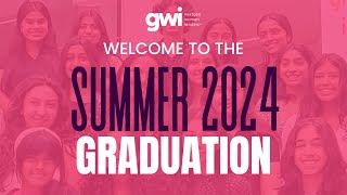 2024 GWI Summer Graduation with Guest Speaker Julie Wainwright Founder of The RealReal [upl. by Duong]