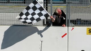 Finish flag in Racing chequered flag [upl. by Tyoh849]