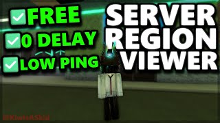 FREE SERVER REGION FINDER EXTENSION ON ROBLOX BTRoblox [upl. by Taam]