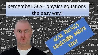 Remembering GCSE physics equations made easy [upl. by Smoht]