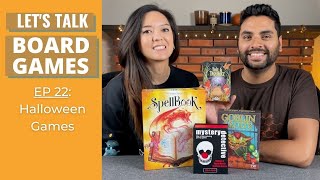 Lets Talk Board Games 22  Halloweenish Games [upl. by Senaj]