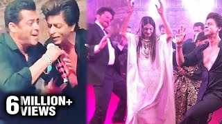 Salman Shahrukh Anil Varun CRAZY DANCE At Sonam Kapoors Wedding  Throwback  FULL VIDEO [upl. by Nace]