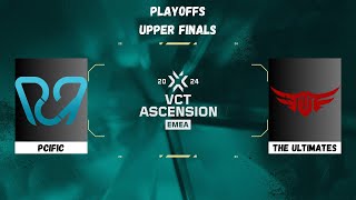 FR PCF vs TU  VCT Ascension EMEA 2024  PLAYOFFS JOUR 2 [upl. by Weylin809]