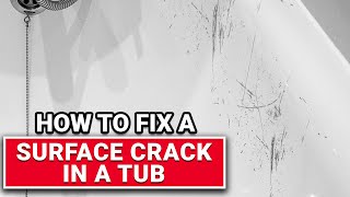 How To Fix A Surface Scratch In A Tub  Ace Hardware [upl. by Babbette]