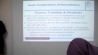 Acute Complications of Haemodialysis Dr Adel Ghorab Zagazig University [upl. by Nahraf80]