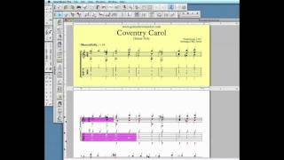 Recognizing and editing tablature scores [upl. by Breh]