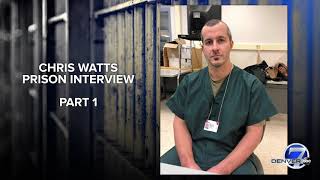 Audio Chris Watts prison interview part 1 [upl. by Hesler]