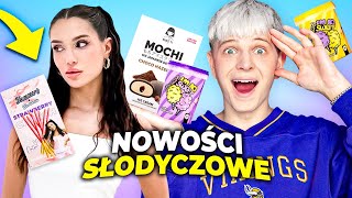 POCKY OD NATSU😱 TESTUJĘ NOWOŚCI SŁODYCZOWE Z SIERPNIA 🔥  Dominik Rupiński [upl. by Anived]