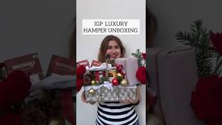 IGP Luxury Hamper Unboxing New Year gift hamper Flowers Chocolates and more shorts [upl. by Llennol337]