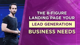 The 8Figure Landing Page Your Lead Generation Business Needs [upl. by Sidwel]