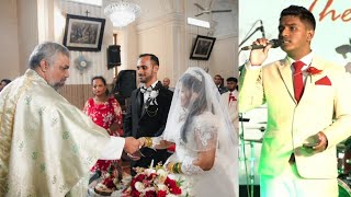 Wedding Toast Song of Delroy and Lindcy By Nathan Saldanha [upl. by Ferdinande]