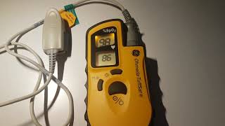 Ohmeda TuffSat pulse oximeter [upl. by Rinum]