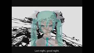 【初音ミク NT】 New Years Special Cover Last Night Good Night Short Edit【カバー】 [upl. by Ferris]