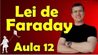 Lei de Faraday  Indução eletromagnética  Eletromagnetismo Aula 12  Prof Marcelo Boaro [upl. by Tigdirb]