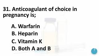 ANTICOAGULANTS PHARMACOLOGY MCQs PART 1 pharmacologymcqs gpatmcq gpatpreparation neetmcqs [upl. by Coridon176]