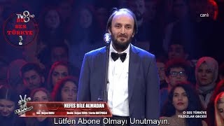 O Ses Türkiye  Hasan DOĞRU  Nefes Bile Almadan [upl. by Gerrald587]